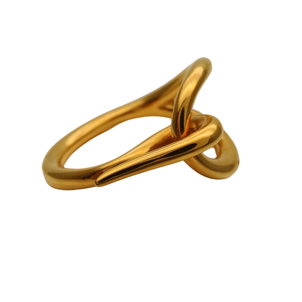 HERMES Gold Ring - Picture 5 of 10